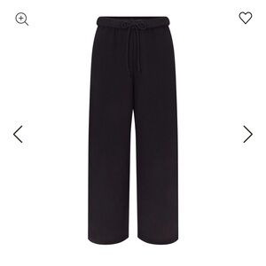 Skims cotton fleece classic straight leg pant